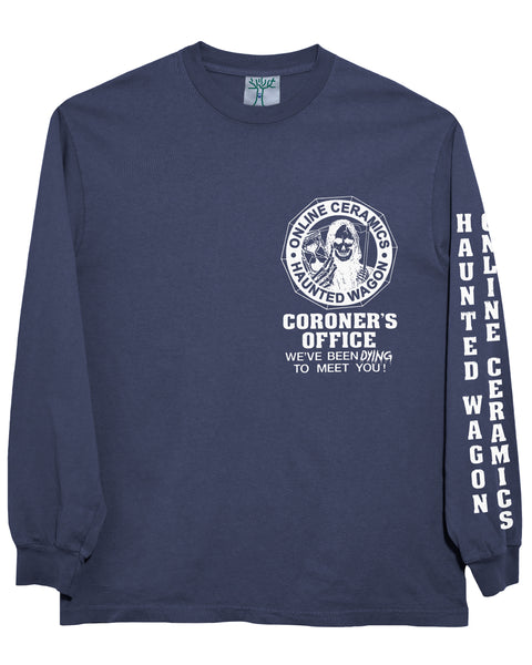 The Coroner - Blue Long Sleeve Tee