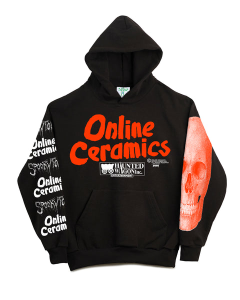 Spookytober Logo - Black Hoodie (14oz Heavy Fleece)