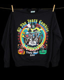 Heaven On Earth - Off Black (14 oz heavy fleece)