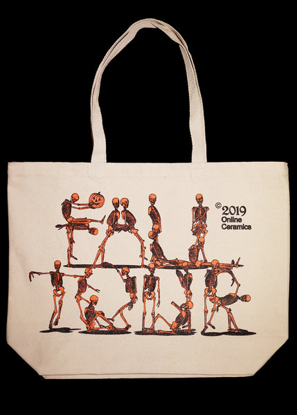 Fall Tour Skeleton Tote